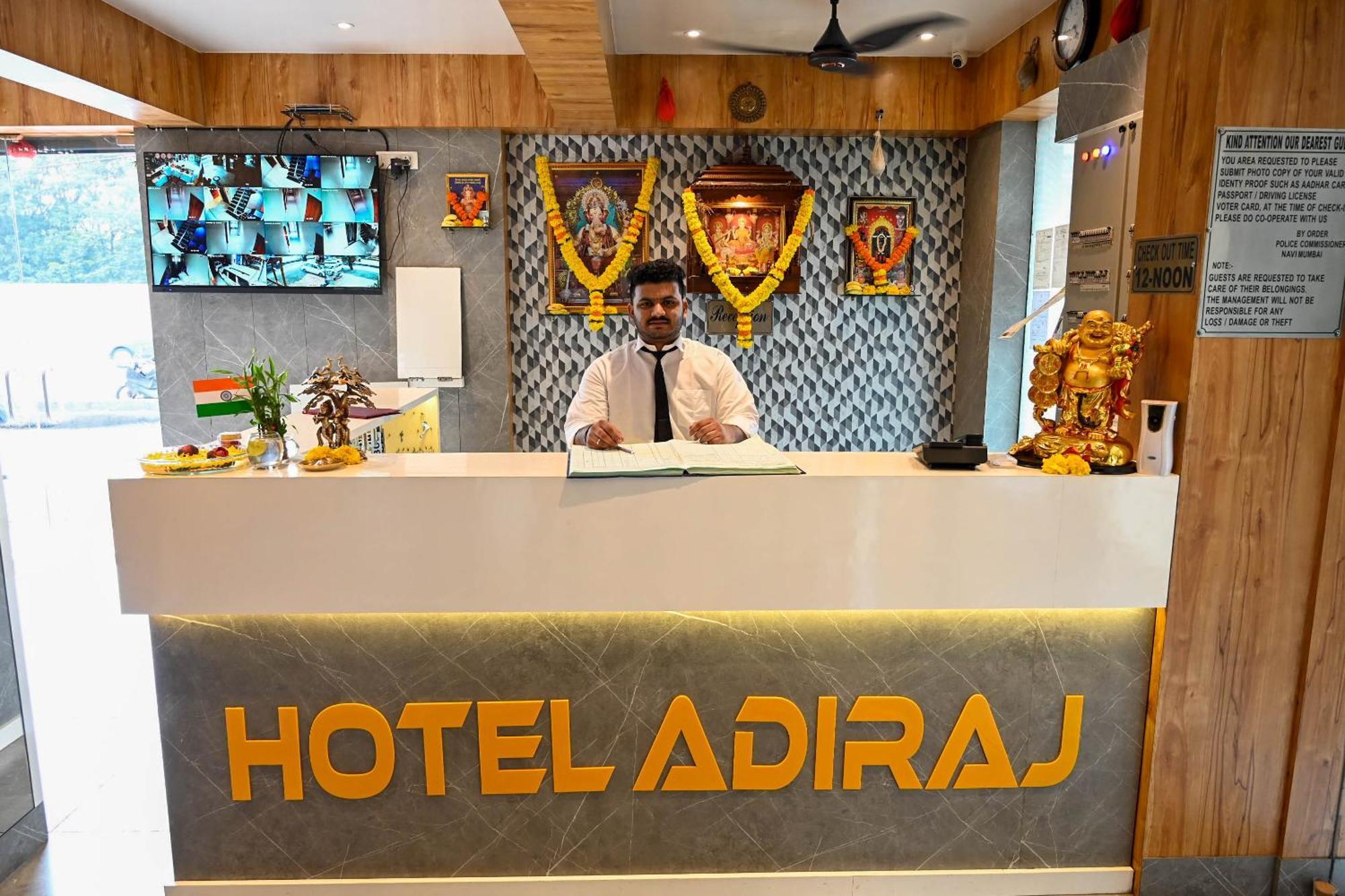 Hotel Adiraj Residency Navi Mumbai Exterior foto