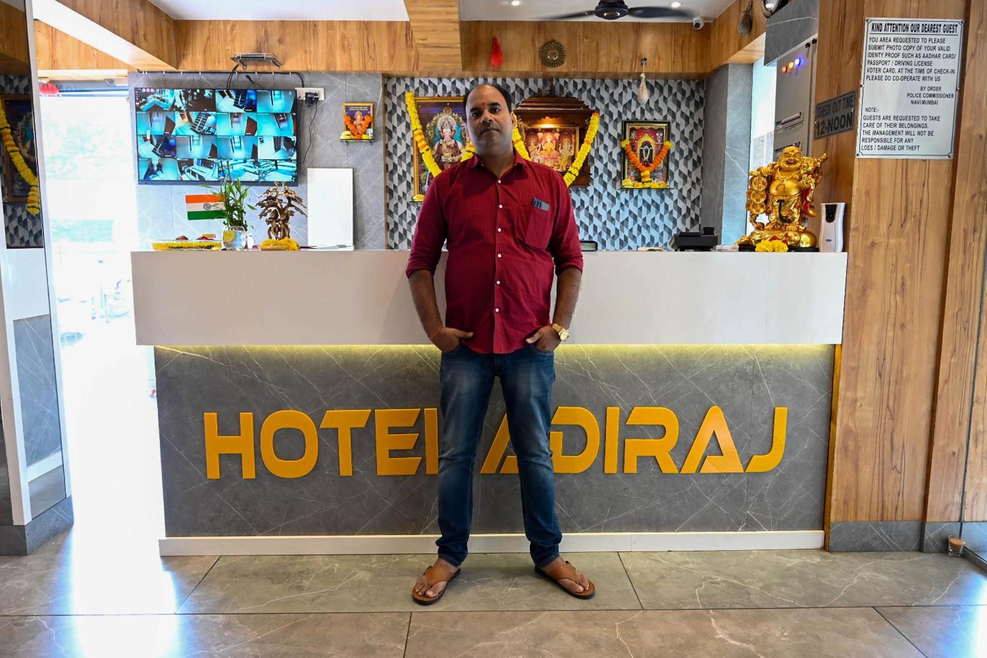 Hotel Adiraj Residency Navi Mumbai Exterior foto